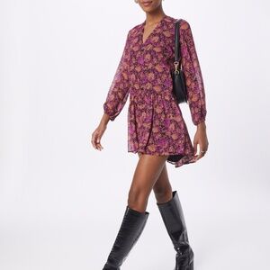 Patrizia Pepe 'ABITO' Dress in Purple -SOLD OUT ONLINE